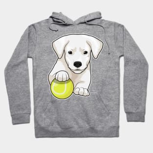 Dog puppy Tennis Tennis ball Hoodie